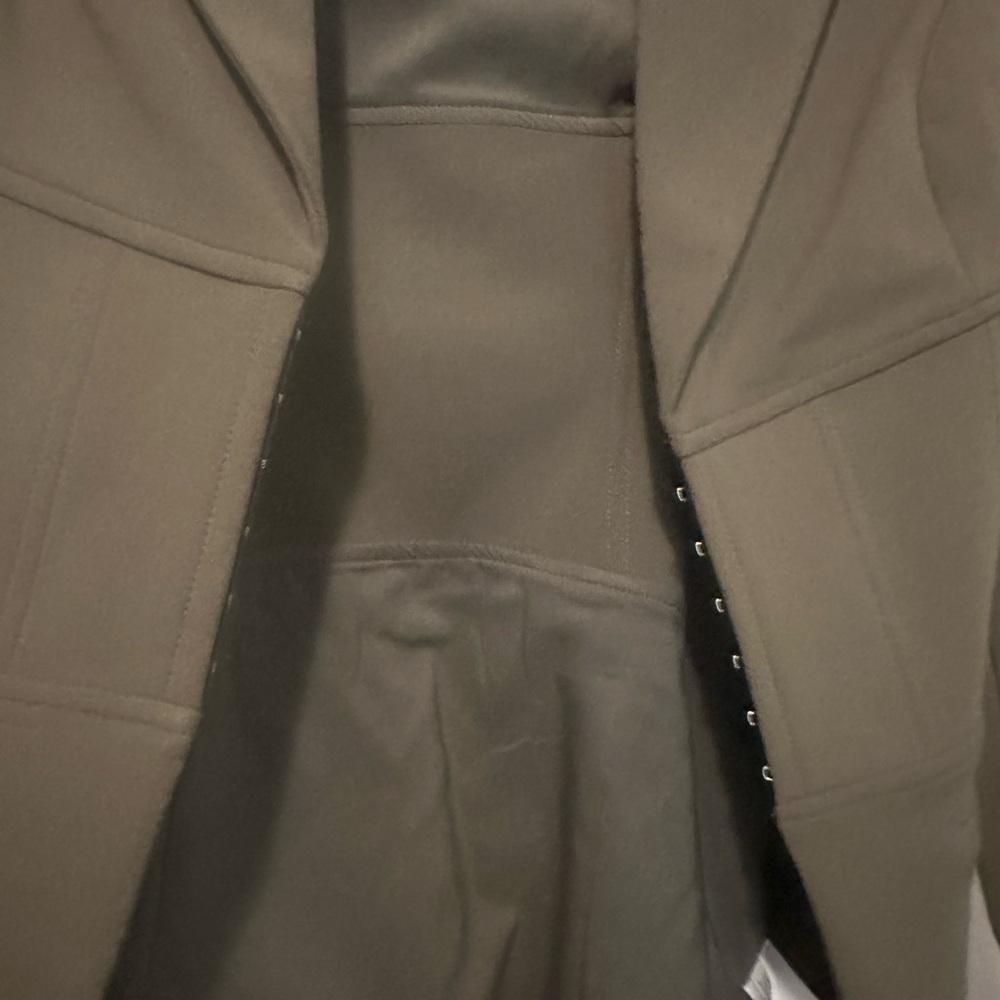 Express Khaki Women's Blazer - Picture 2 of 5